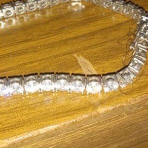 Men's silver bracelet